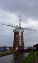 Horsey Windpump, Norfolk, England Royalty Free Stock Photo