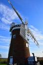 Horsey Windpump, Norfolk, England Royalty Free Stock Photo