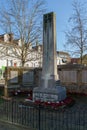 HORSHAM WEST SUSSEX/UK - NOVEMBER 30 : View of the War Memorial
