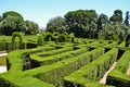 Horta labyrinth park Royalty Free Stock Photo