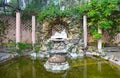 Horta Labyrinth Park in Barcelona Royalty Free Stock Photo