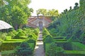 Horta Labyrinth Park in Barcelona Royalty Free Stock Photo