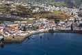 Horta town, Faial island, Azores, Portugal Royalty Free Stock Photo