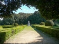 Horti Leonini gardens in San Quirico D Orcia Royalty Free Stock Photo