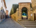 Horti Leonini, San Quirico d'Orcia Royalty Free Stock Photo