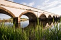 Hortobagy Bridge Royalty Free Stock Photo