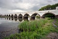 Hortobagy Bridge Royalty Free Stock Photo