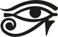 Horus Eye egypt Royalty Free Stock Photo