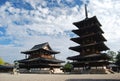 Horyuji Temple in Ikaruga, Japan