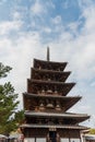 Horyuji Temple Royalty Free Stock Photo