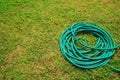 Hose lawn Royalty Free Stock Photo