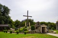 Basilian Monastery complex on Yasna Hora in Hoshiv, Ukraine