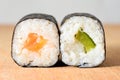 Hosomaki sushi Royalty Free Stock Photo