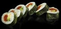 Hosomaki Sushi with Tuna Royalty Free Stock Photo