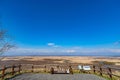 Hosooka observation deck in Kushiro Shitsugen national park in spring day Royalty Free Stock Photo