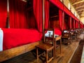 The Hospices de Beaune interior. Museum and installations