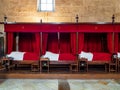 The Hospices de Beaune interior. Museum and installations