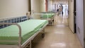 Hospital bed corridor bed patient room pathological clinic