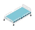 hospital bed equipment Royalty Free Stock Photo