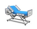 Hospital Bed Isolated Royalty Free Stock Photo