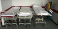 Hospital beds Royalty Free Stock Photo