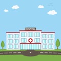 Hospital Building Healthcare Concept