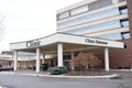 Hospital Clinic Entrance Healthcare With Sliding Glass Doors And Many Windows