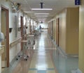 Hospital corridor Royalty Free Stock Photo