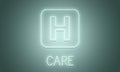 Hospital Cure Health Treatment Icon Graphic Concept Royalty Free Stock Photo