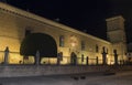 Hospital de Santiago at night, Ubeda, Jaen, Spain Royalty Free Stock Photo