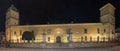 Hospital de Santiago at night, Ubeda, Jaen, Spain Royalty Free Stock Photo