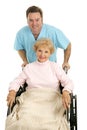 Hospital Discharge Royalty Free Stock Photo