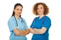 Hospital doctors women Royalty Free Stock Photo