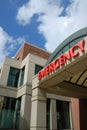 Hospital emergency entrance Royalty Free Stock Photo