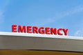 Hospital Emergency Sign