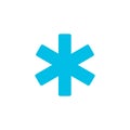 Hospital ems flat icon