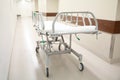 Hospital gurney or stretcher at emergency room