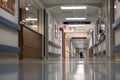 Hospital Hallway Royalty Free Stock Photo