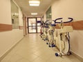 Hospital hallway Royalty Free Stock Photo