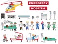 Hospital icons