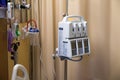 Hospital infusion pump used to administer fluids to patients Royalty Free Stock Photo