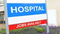 Hospital jobs Royalty Free Stock Photo