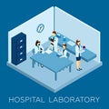 Hospital Laboratory Concept