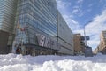 Hospital Materno Infantil Gregorio MaraÃÂ±ÃÂ³n with snow