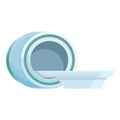 Hospital mri icon cartoon vector. Magnetic tomography