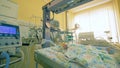 Hospital nursery unit for newborn babies