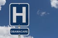 Hospital and Obamacare Royalty Free Stock Photo