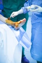 Hospital operating room medical surgery operation Royalty Free Stock Photo