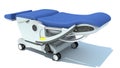 Hospital Patient Chair 3D rendering on white background