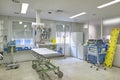 Hospital pediatrics urgencies equipped room. Health center interior